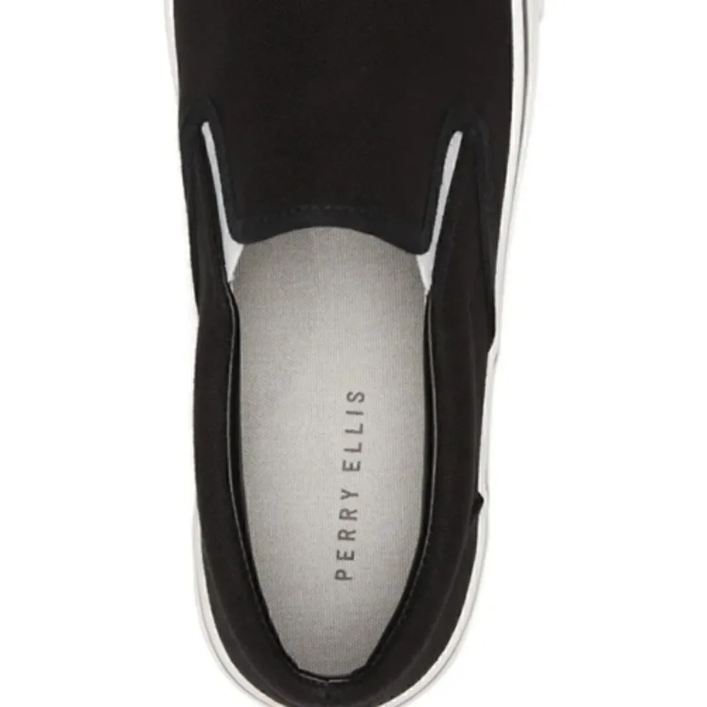 BNWT!!!!Perry Ellis CANVAS DECK SLIP ON SNEAKER - Picture 10 of 10